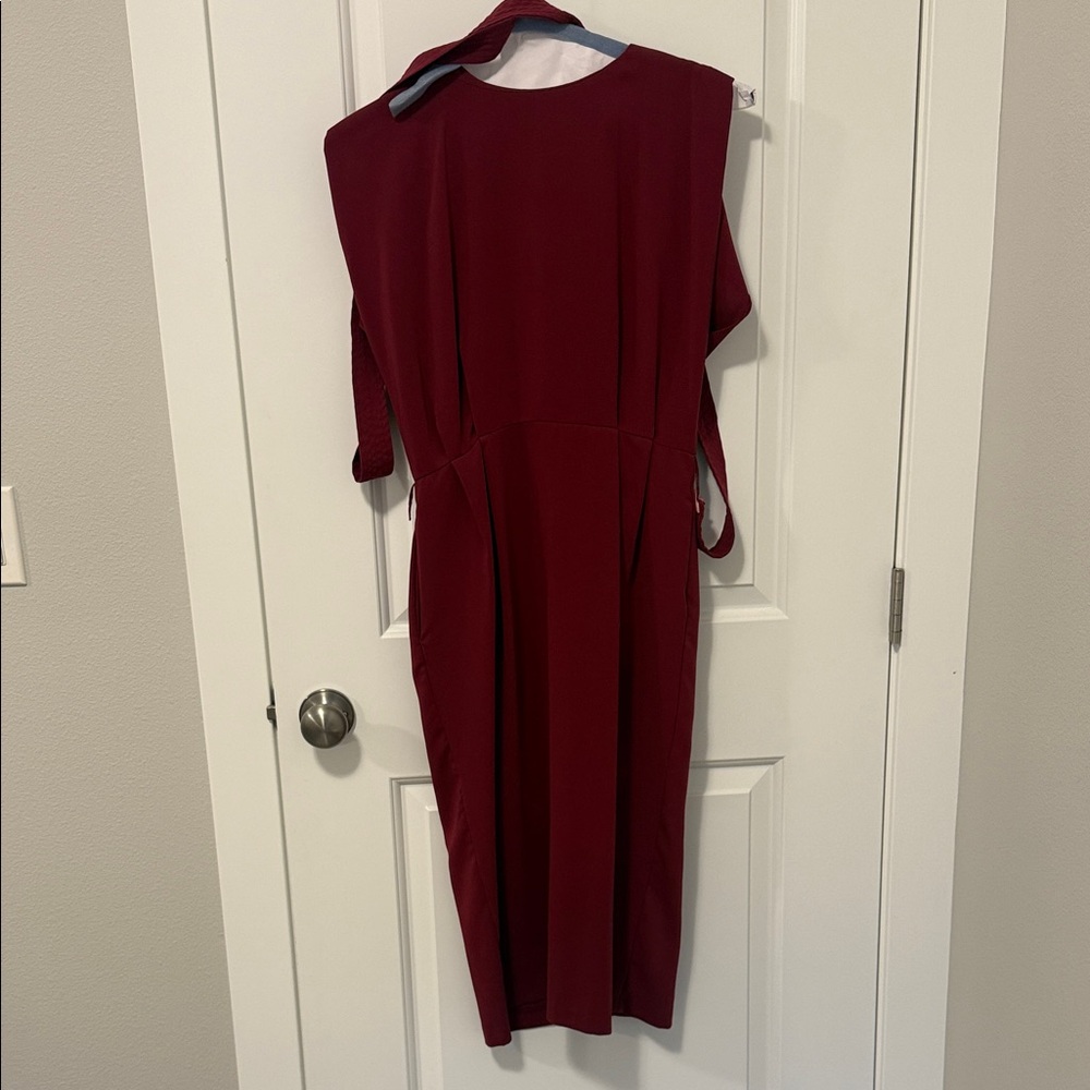 Elegant Burgundy Dress size 6
